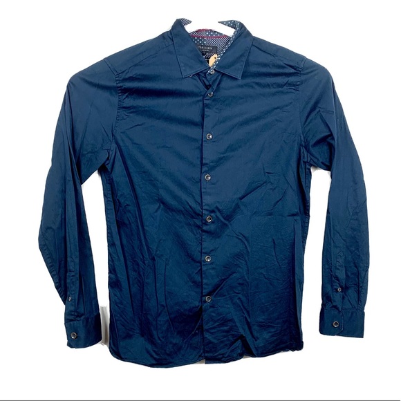 Ted Baker Other - Ted baker men’s button down shirt size 4 blue